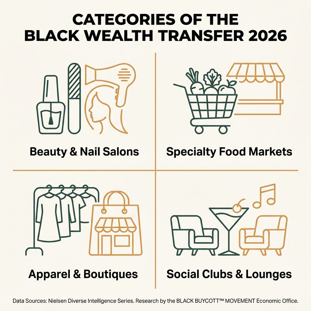 black buycott movement spending allocation