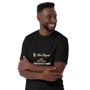 BLACK BUYCOTT™ MOVEMENT Short-Sleeve Unisex T-Shirt
